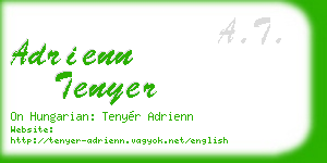 adrienn tenyer business card